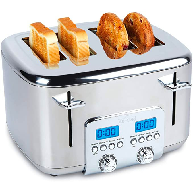 Top 8 Best Digital 4-Slice Toasters: The reliable toaster given a ...