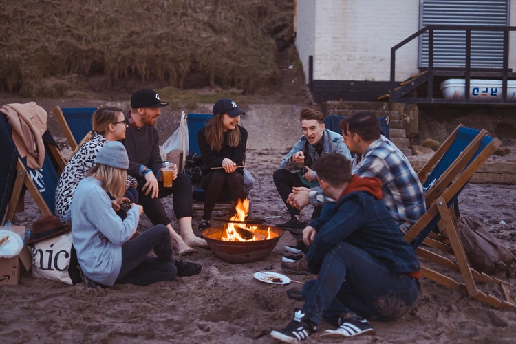 group-around-campfire