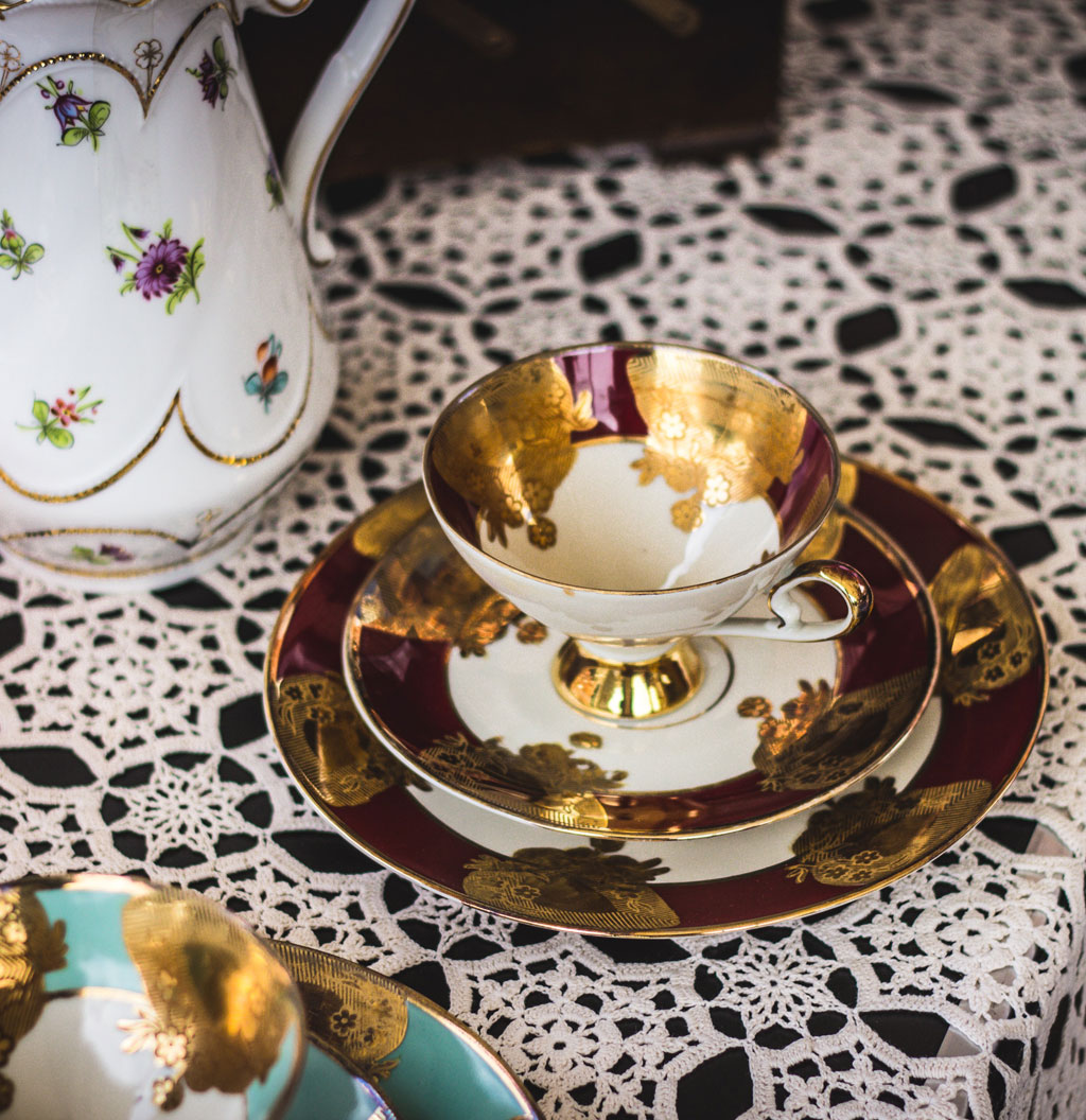 Tea cup and saucer