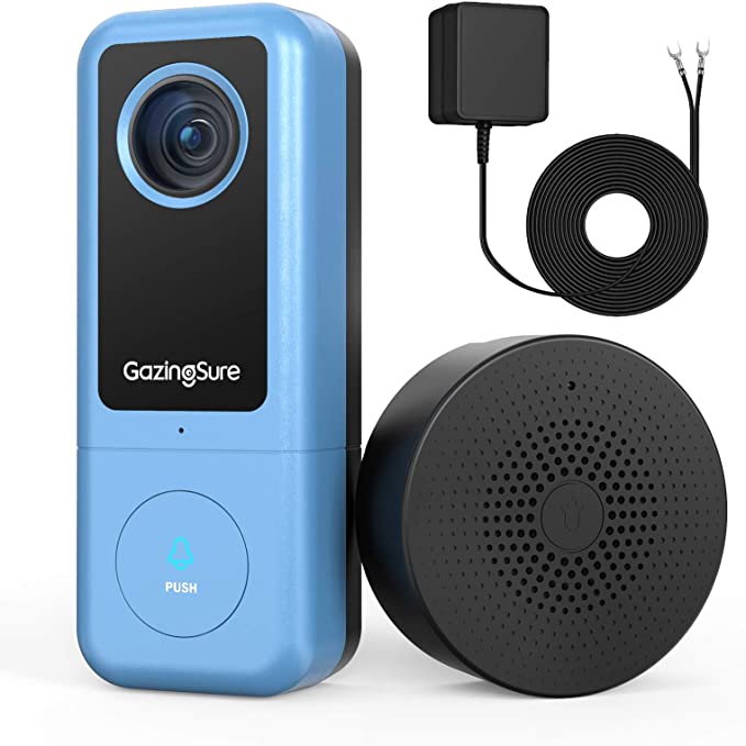 GazingSure 2K WiFi Video Doorbell