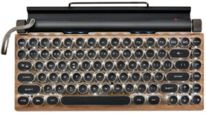 Green axis mechanical keyboard-typewriter