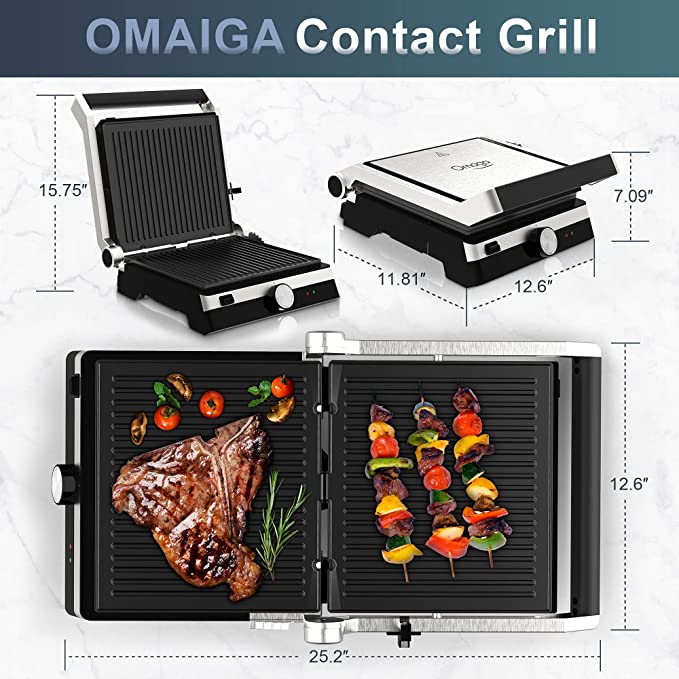 OMAIGA Contact Grill 