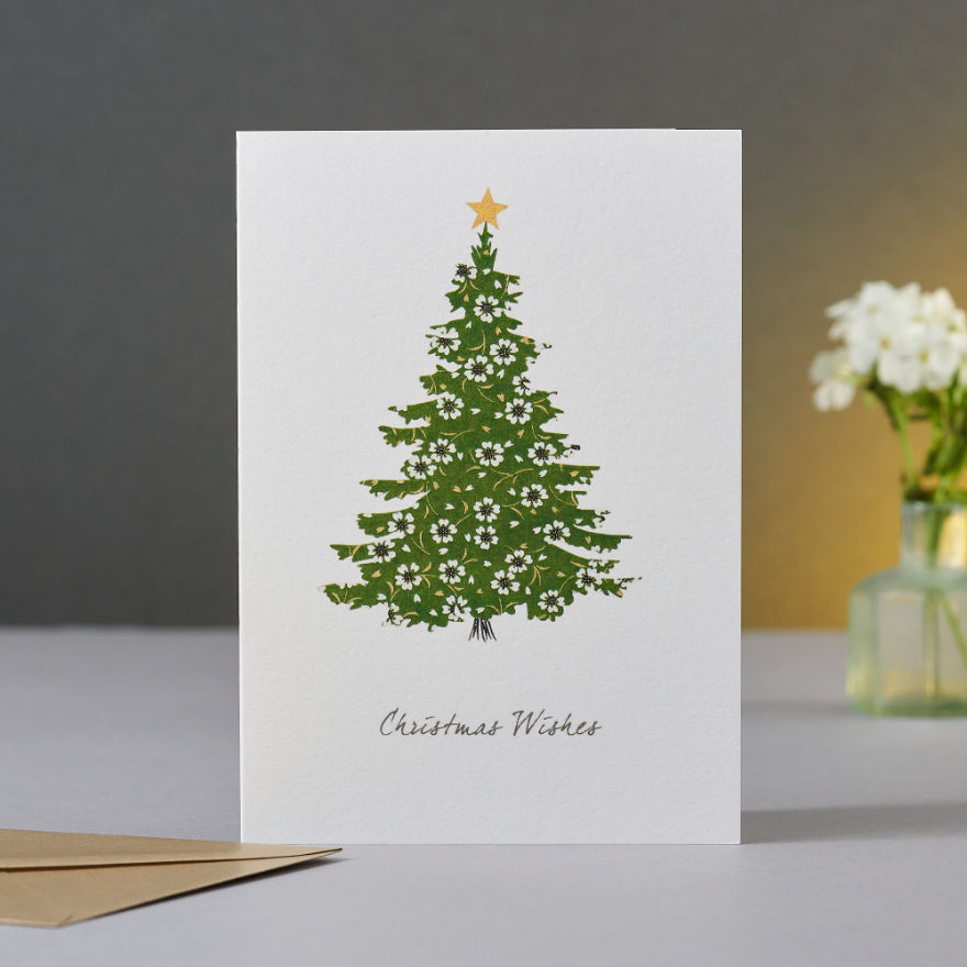 Christmas Card as Decorations